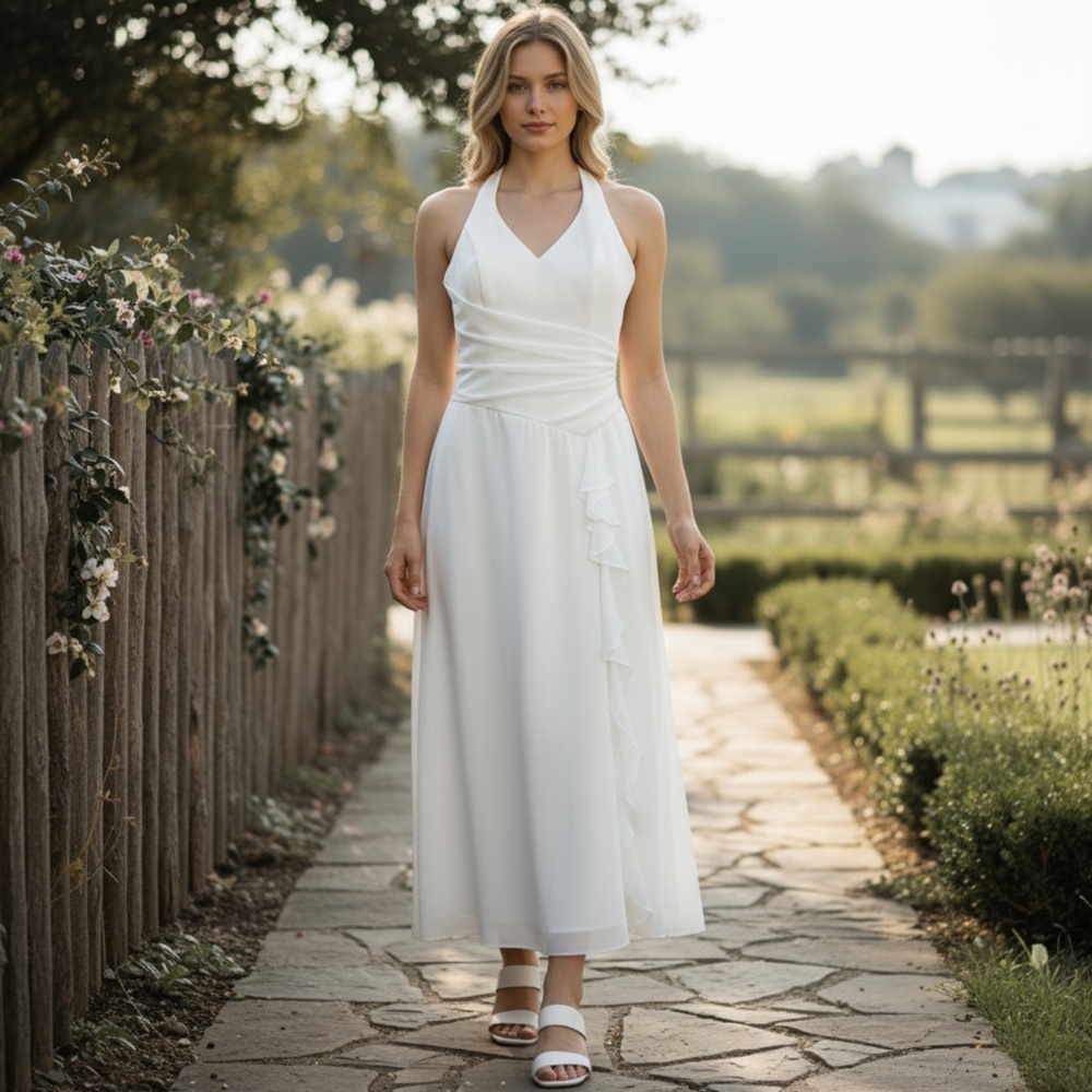 🔴 Raylia Designs Bridesmaids/Wedding  Dress Size 12